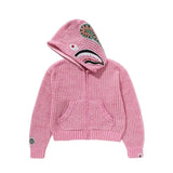 Bape Pink Shark Knit Full Zip