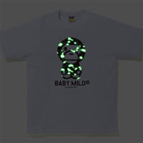 Bape GID Baby Milo White Tee