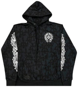Chrome Hearts Floral Cemetery Black Hoodie