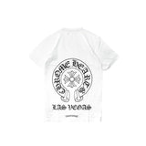 Chrome Hearts Las Vegas Horseshoe White Tee