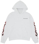 Chrome Hearts Matty Boy Flames Grey Hoodie