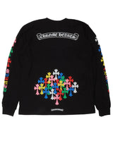 Chrome Hearts Multi Color Cross Black L/S