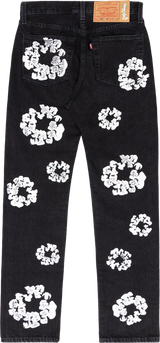 Denim Tears Cotton Wreath Black Jeans