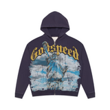 Godspeed Chrome Liberty Navy Zip Up