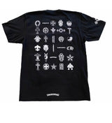 Chrome Hearts Multi Logo Black Tee