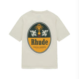 Rhude Tabaco Vintage White Tee