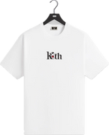 Kith x Peanuts Golf Serif White Tee
