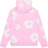 Denim Tears Cotton Wreath Powder Pink Hoodie