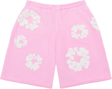 Denim Tears Cotton Wreath Powder Pink Sweatshorts