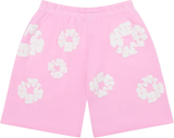 Denim Tears Cotton Wreath Powder Pink Sweatshorts