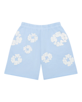 Denim Tears Cotton Wreath Powder Blue Sweatshorts