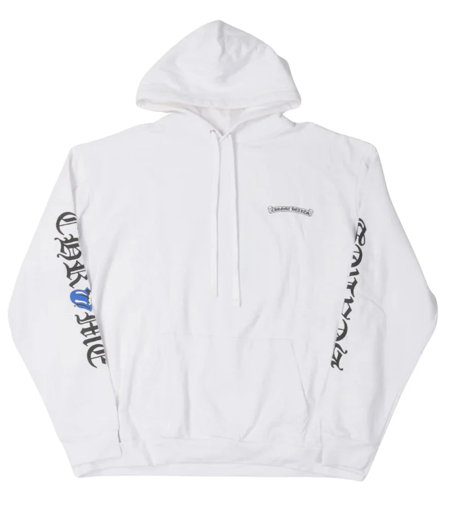 Chrome Hearts Rolling Stones White/Blue Hoodie – Courtside Kicks