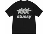 Stussy Surfwalk Black Tee