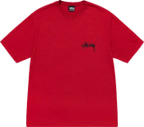Stussy 8 Ball Fade Red Tee