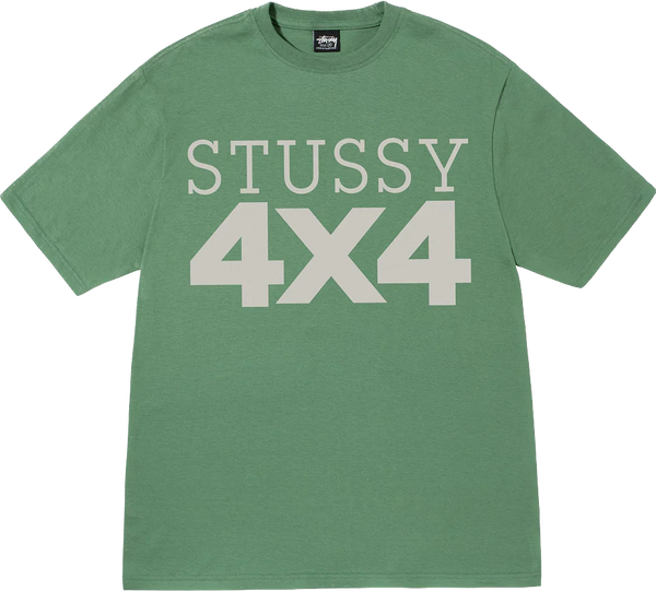 Stussy 4x4 Green Tee