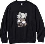 Kaws Classic Figure Black Crewneck