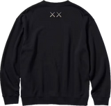 Kaws Classic Figure Black Crewneck