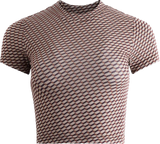 Kith Mulberry Sheer Monogram Canvas Tee