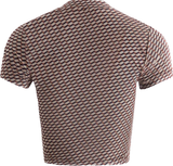 Kith Mulberry Sheer Monogram Canvas Tee