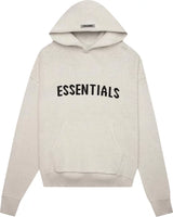 Essentials Oatmeal Knit Hoodie