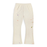 Gallery Dept. Cream Flare Sweatpants