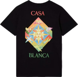 Casablanca Les Elements Black Tee