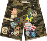 Godspeed Patchwork Cargo Shorts