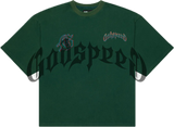 Godspeed Natural Disaster Forrest Green Tee