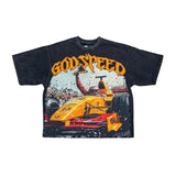 Godspeed F1 Finishline Black Tee