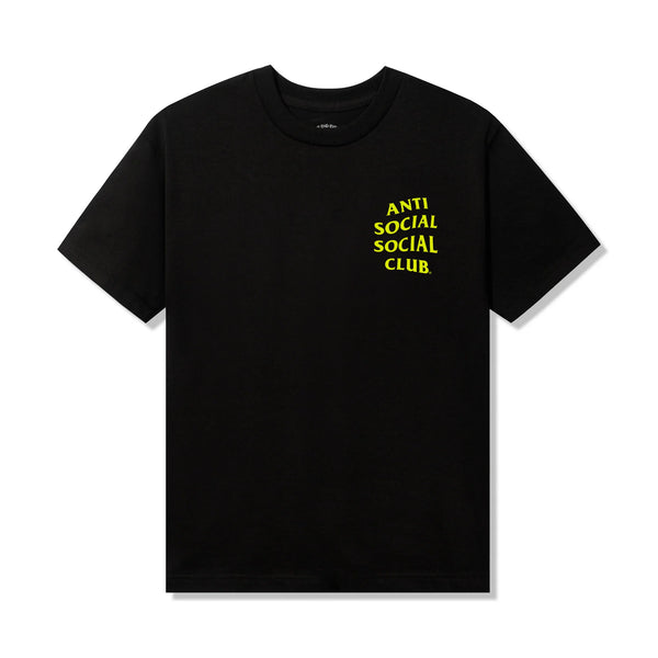 ASSC Yellow Banded Black Tee