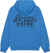International Stussy Tribe Blue Hoodie