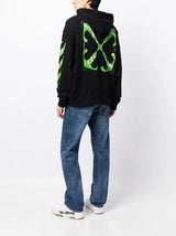 Off-White Arrow Motif Black Hoodie