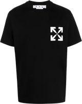 Off-White Arrow Print Black Tee