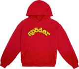Sp5der OG Logo Red Hoodie