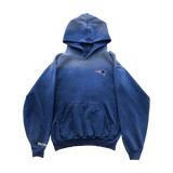 Warren Lotas Patriots 6 Rings Blue Hoodie