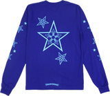 Chrome Hearts Star Blue L/S Tee