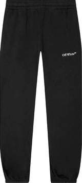 Off White Caravag Paint Black Sweatpants