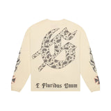 Godspeed Hollywood Inferno Bone L/S Tee