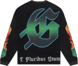 Godspeed Life's A Gamble Black L/S Tee