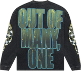 Godspeed Sunset Drift Black L/S Tee