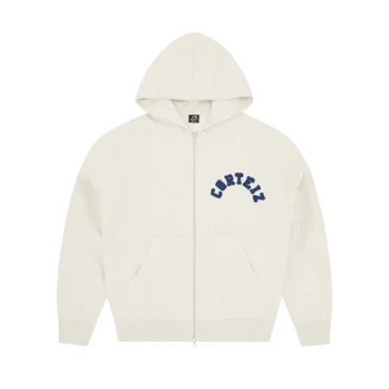 Corteiz Colly Arch Heather Grey Zip Hoodie – Courtside Kicks