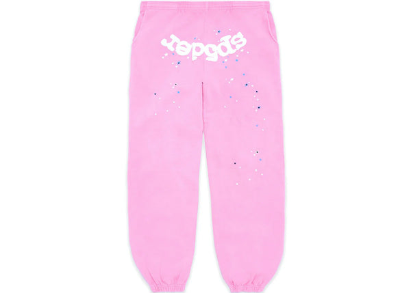 Sp5der Atlanta Pink Sweatpants