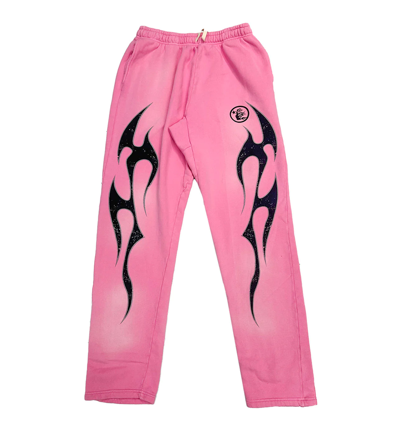 Hellstar Flame Pink/Black Flare Sweatpants – Courtside Kicks