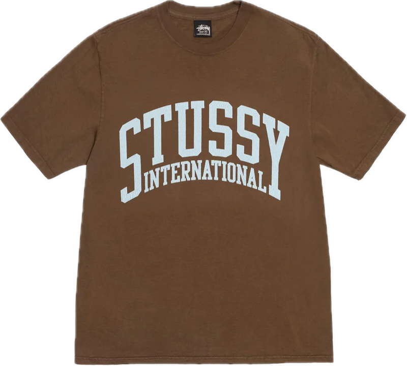 Stussy International Pigment Dyed Brown Tee