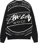 Stussy Laguna Icon Black Sweater