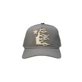 Hellstar OG Snapback Hat Grey