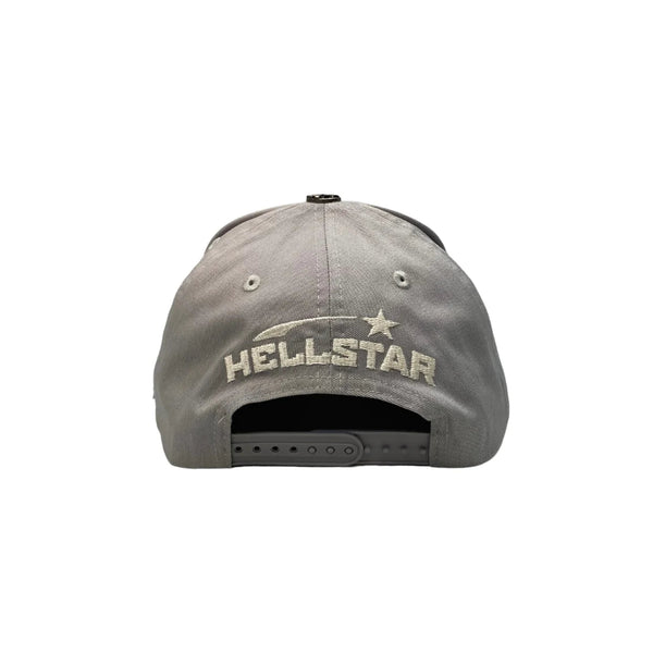 Hellstar OG Snapback Hat Grey
