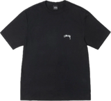 Stussy Smooth Logo Black Tee