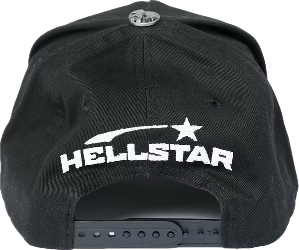 Hellstar OG Snapback Hat Black