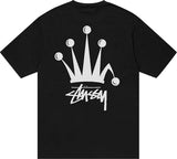 Stussy Regal Crown Black Tee